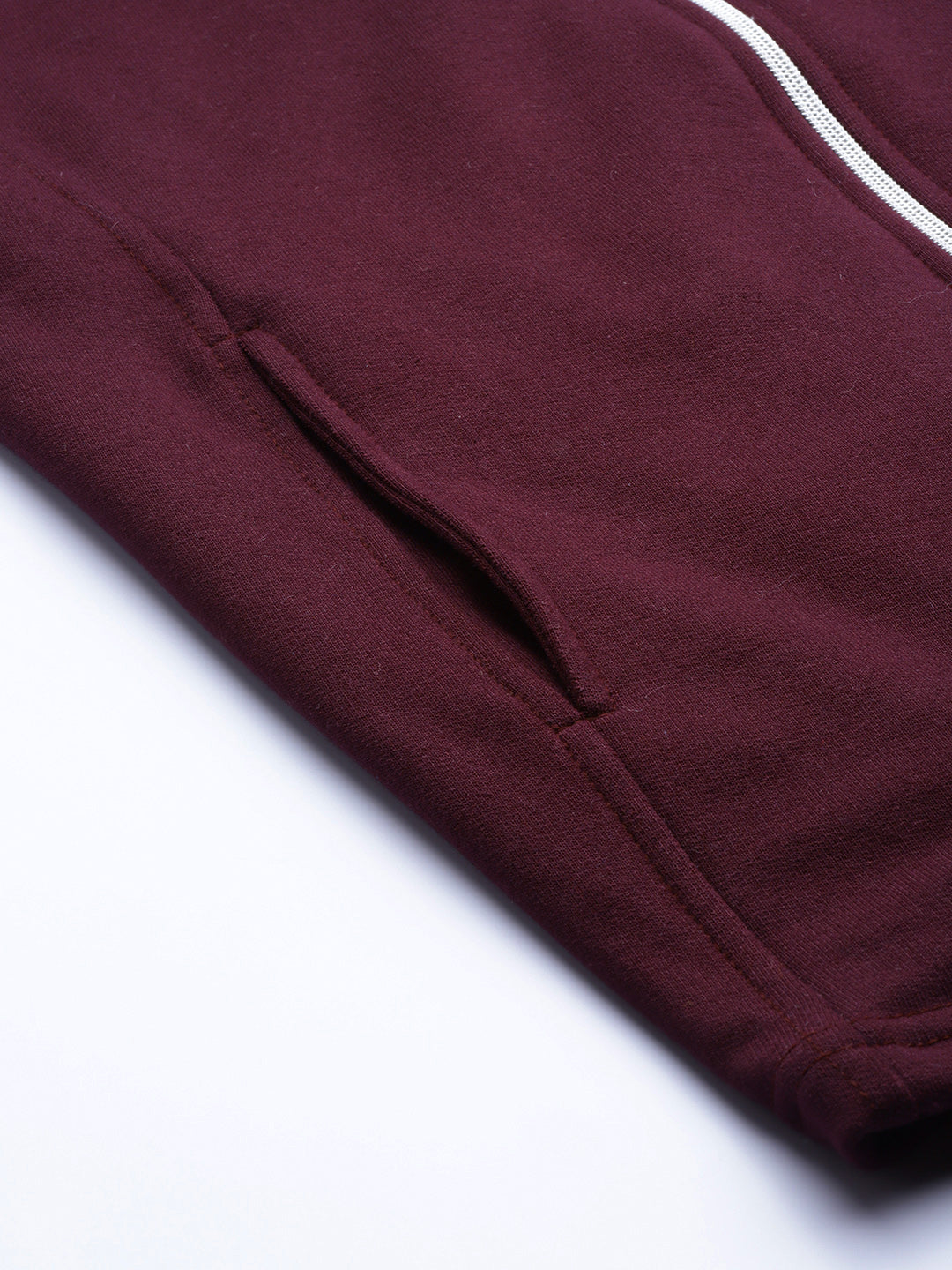 Henley Collar Sleeveless Fleece Zip Detail Tailored Jacket