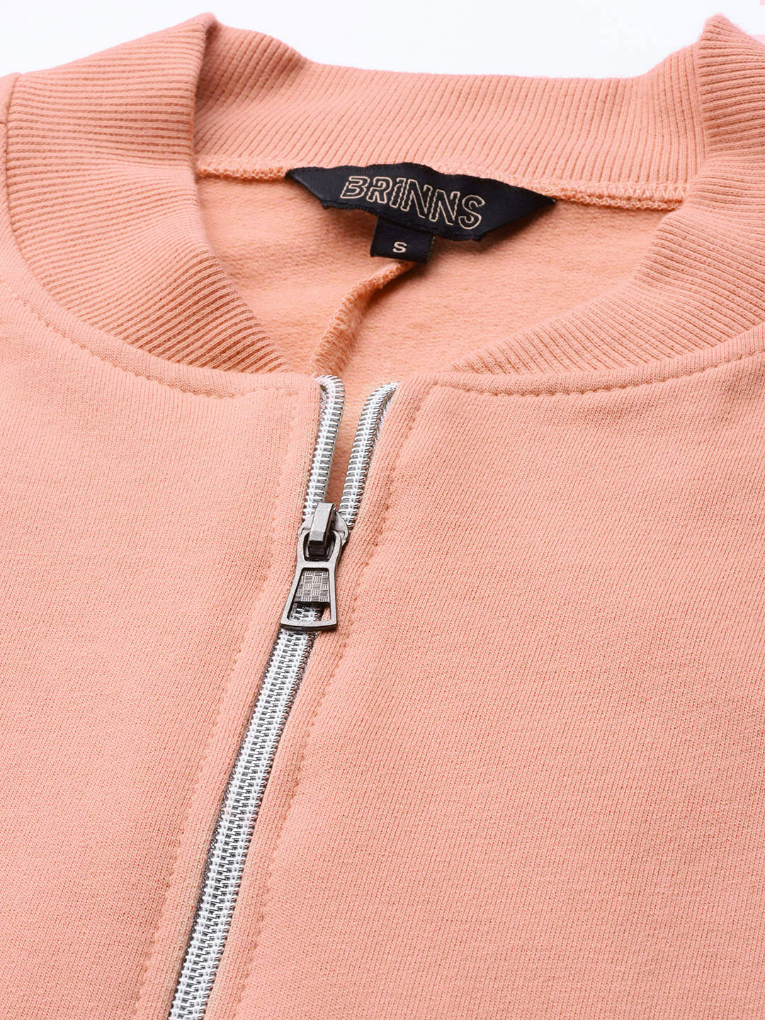 Henley Collar Sleeveless Fleece Zip Detail Tailored Jacket