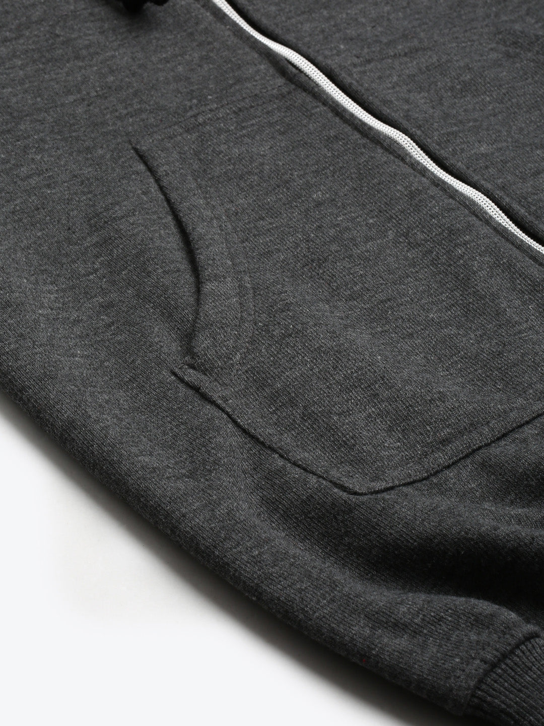 Colourblocked Fleece Hooded Sweatshirt