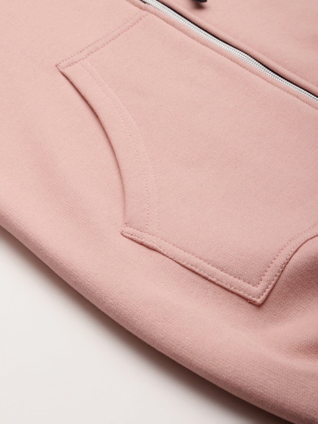 Colourblocked Fleece Hooded Sweatshirt