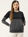Colourblocked Pullover Sweatshirt