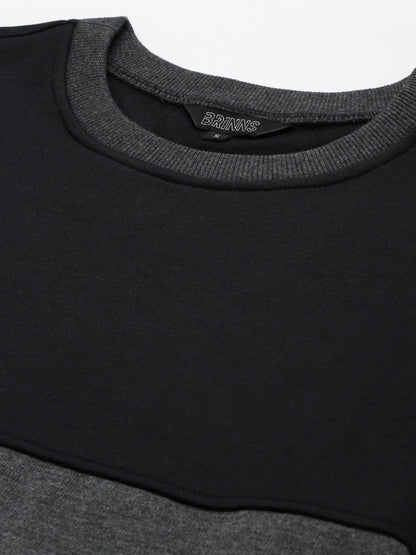 Colourblocked Pullover Sweatshirt