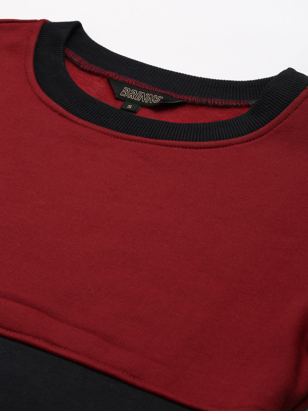 Colourblocked Pullover Sweatshirt
