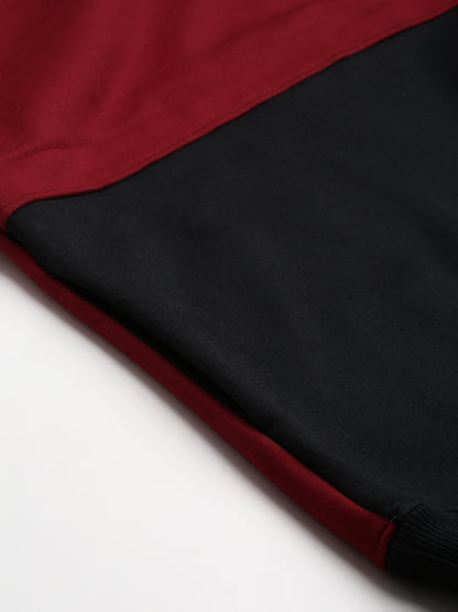 Colourblocked Pullover Sweatshirt