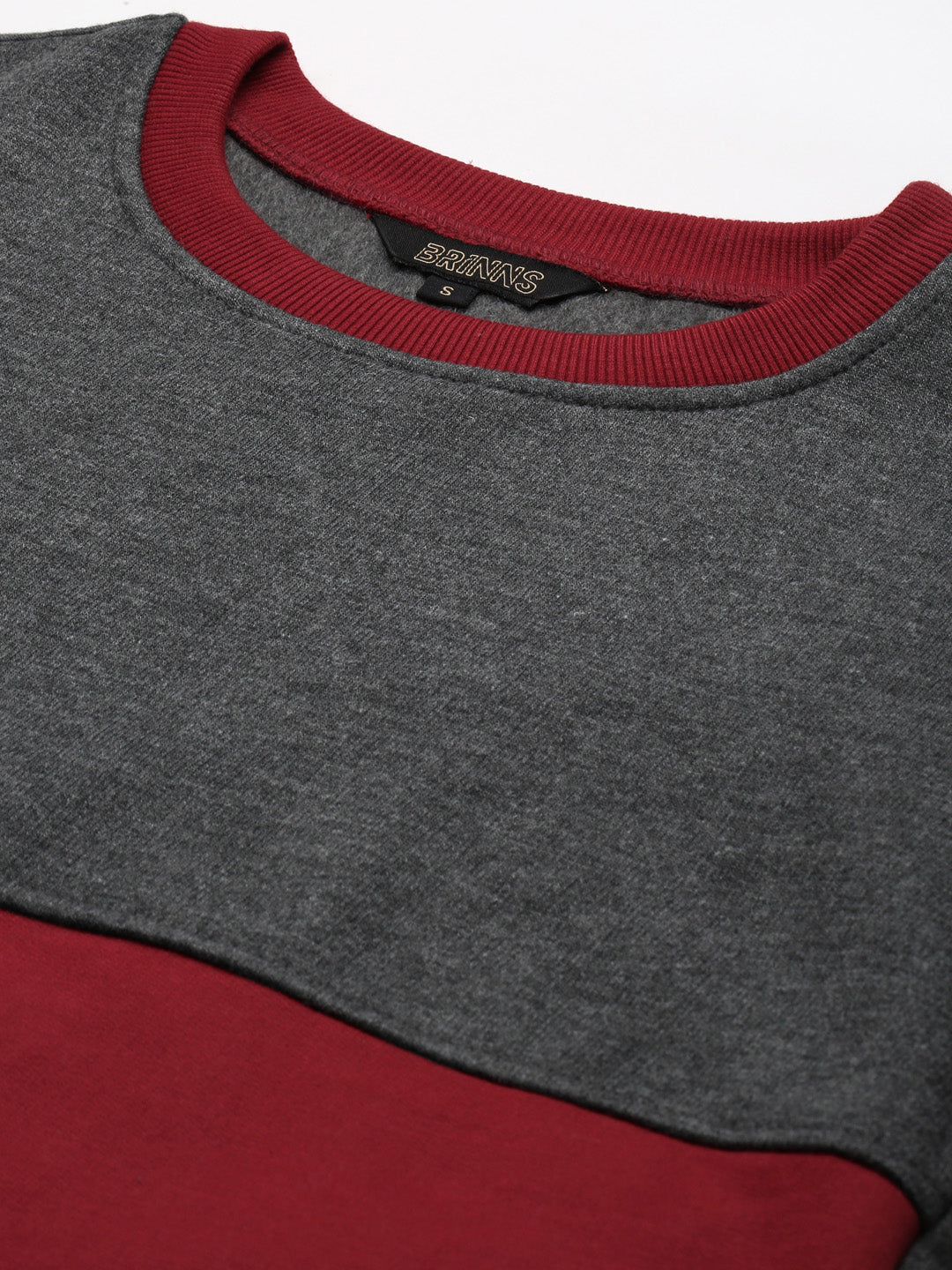 Colourblocked Pullover Sweatshirt