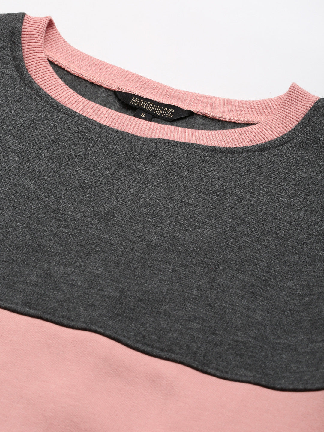 Colourblocked Pullover Sweatshirt