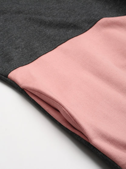 Colourblocked Pullover Sweatshirt
