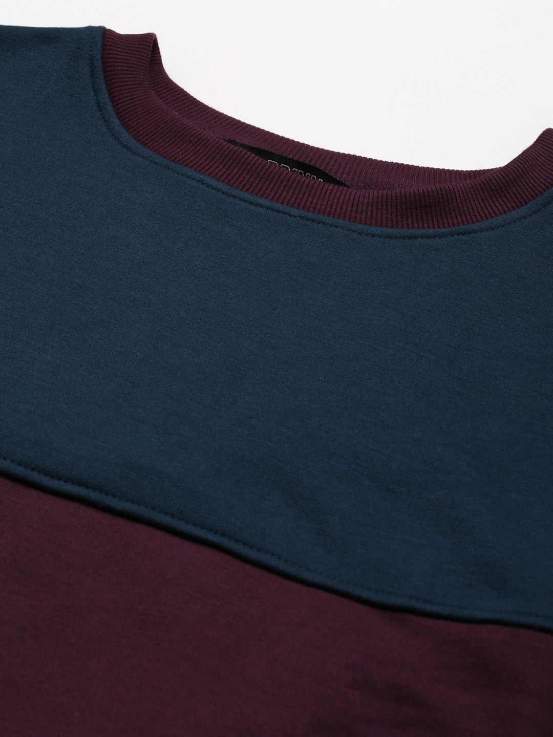 Colourblocked Pullover Sweatshirt