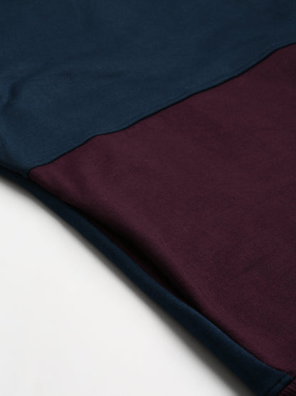 Colourblocked Pullover Sweatshirt