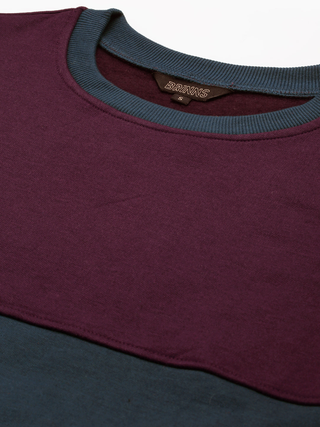 Colourblocked Pullover Sweatshirt