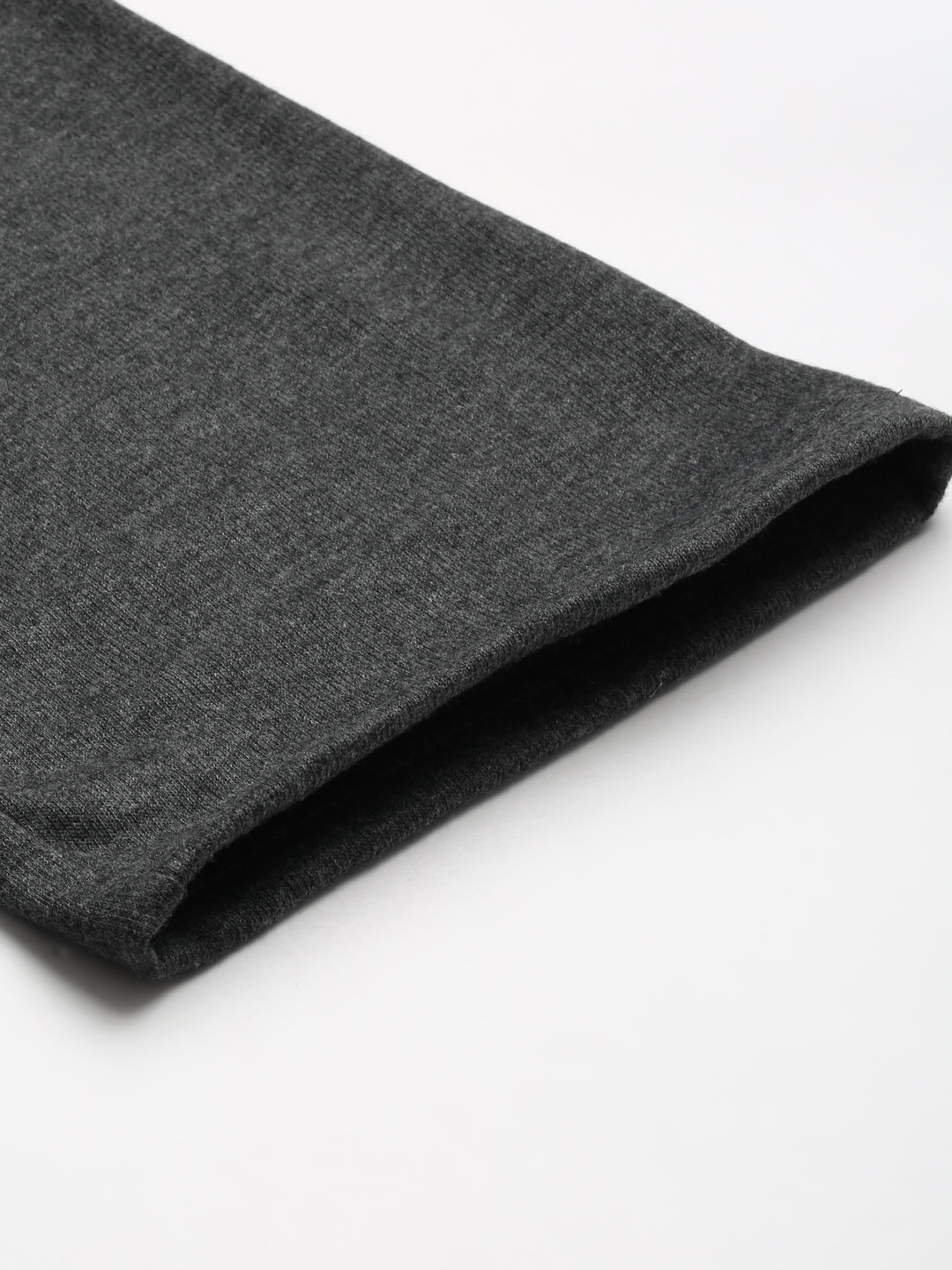 Solid Relaxed Straight Fit PolyCotton Fleece Trousers