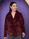Notched Lapel Winter Jacket