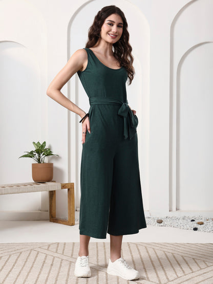 Jumpsuit with Midi Length