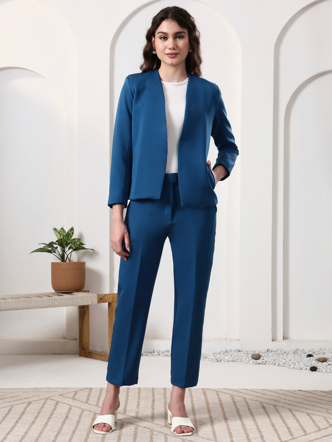 Long Sleeves Blazer & Trouser set