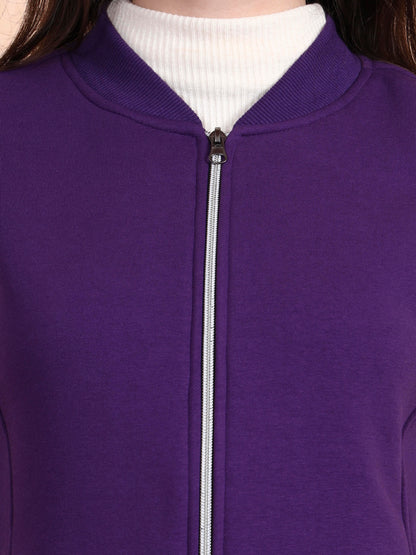 Henley Collar Sleeveless Fleece Zip Detail Tailored Jacket