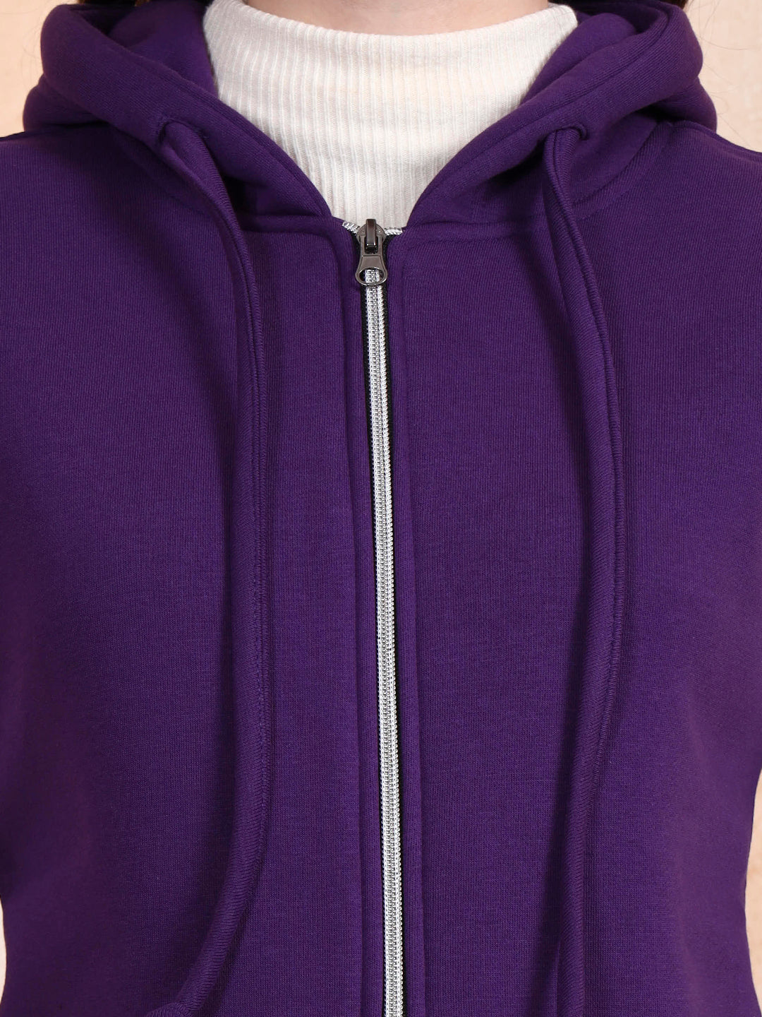 Sleeveless Hooded Sweatshirt