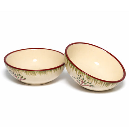 Tree Print Round Shape Dip Bowls