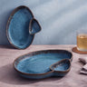Chip & Dip Plate | Blue