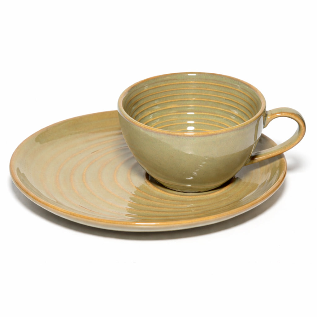Coffee Mug with Cookie Saucer Set | 270 ml.