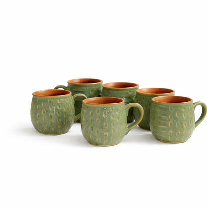 Coffee Mugs Set of 6 | 250 ml