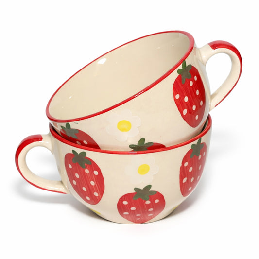 Soup Bowls Set of 2| Multicolour | 400 ml