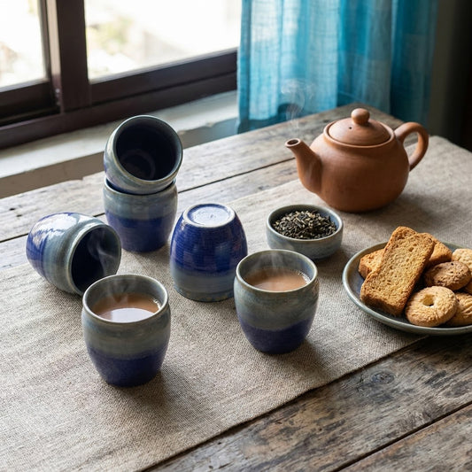 Tea Kullads Set of 6 | 220 ml