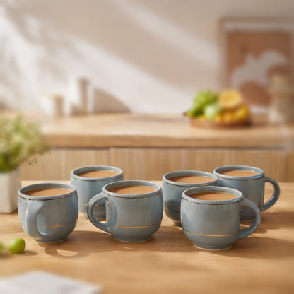 Tea Cups Set of 6 | 180 ml