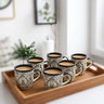 Coffee Mugs Set | Kalamkari Painting | 250 ml