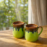 Milk Mugs Set | Dual Colour | 400 ml