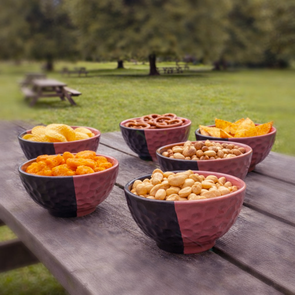 Snack Bowls Sets | Half-Half Colour tone | 350 ml