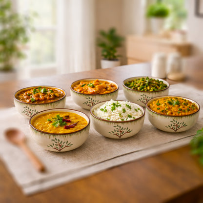 Dinner Serving Bowl Sets | Multicolour | 400ml