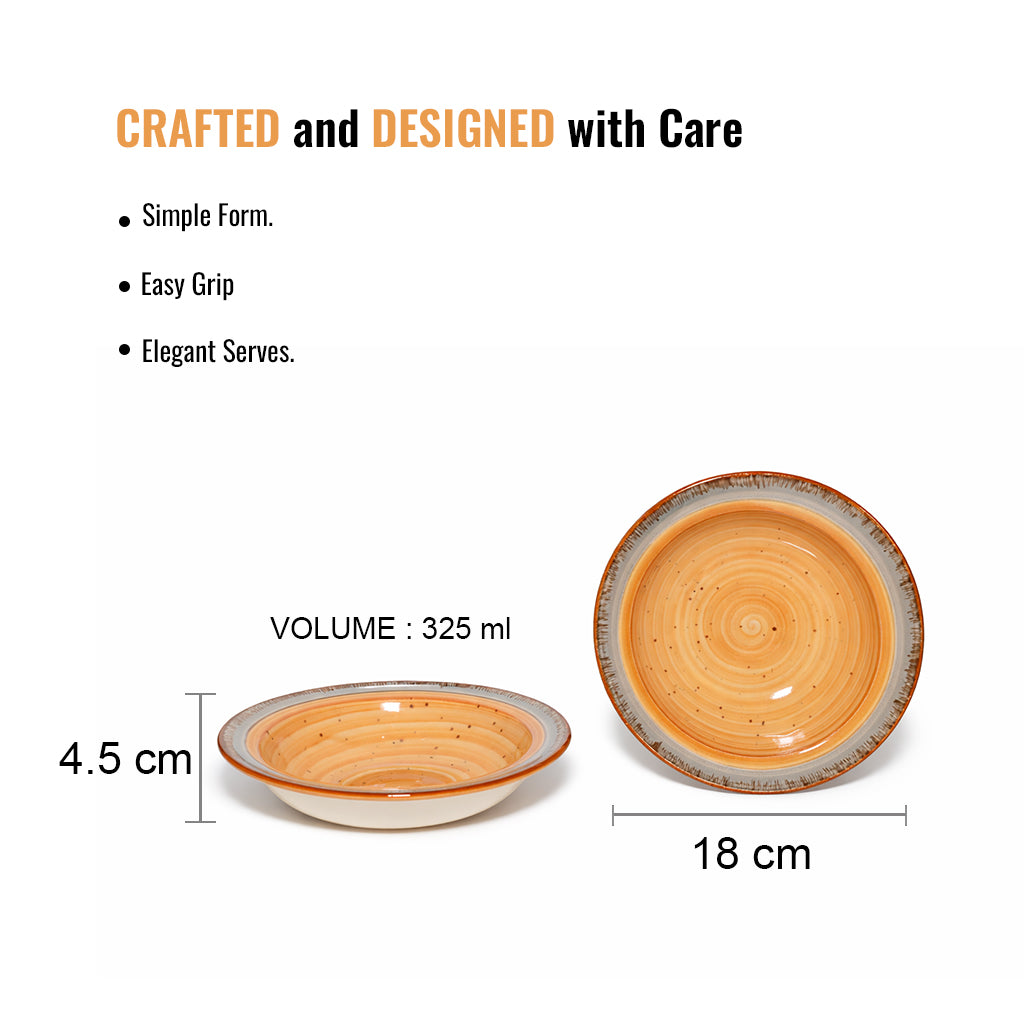 Pasta Plate Set of 2 |325 ml each