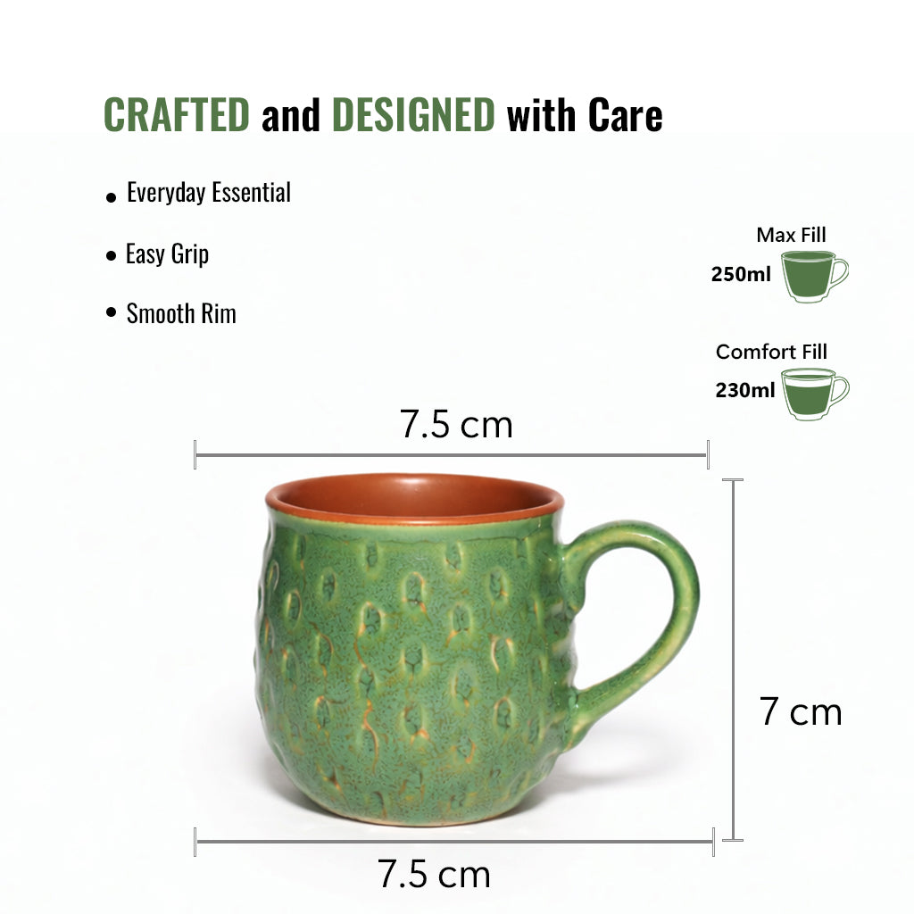 Coffee Mugs Set of 6 | 250 ml