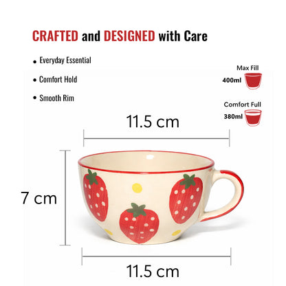 Soup Bowls Set of 2| Multicolour | 400 ml