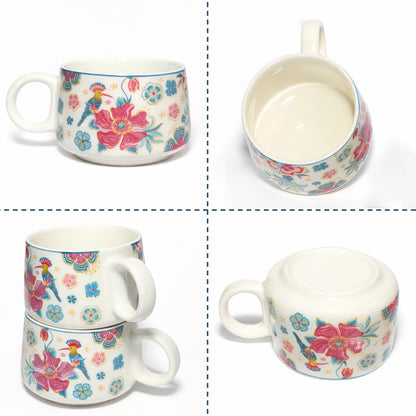 Coffee Mugs Set of 6 | 200 ml