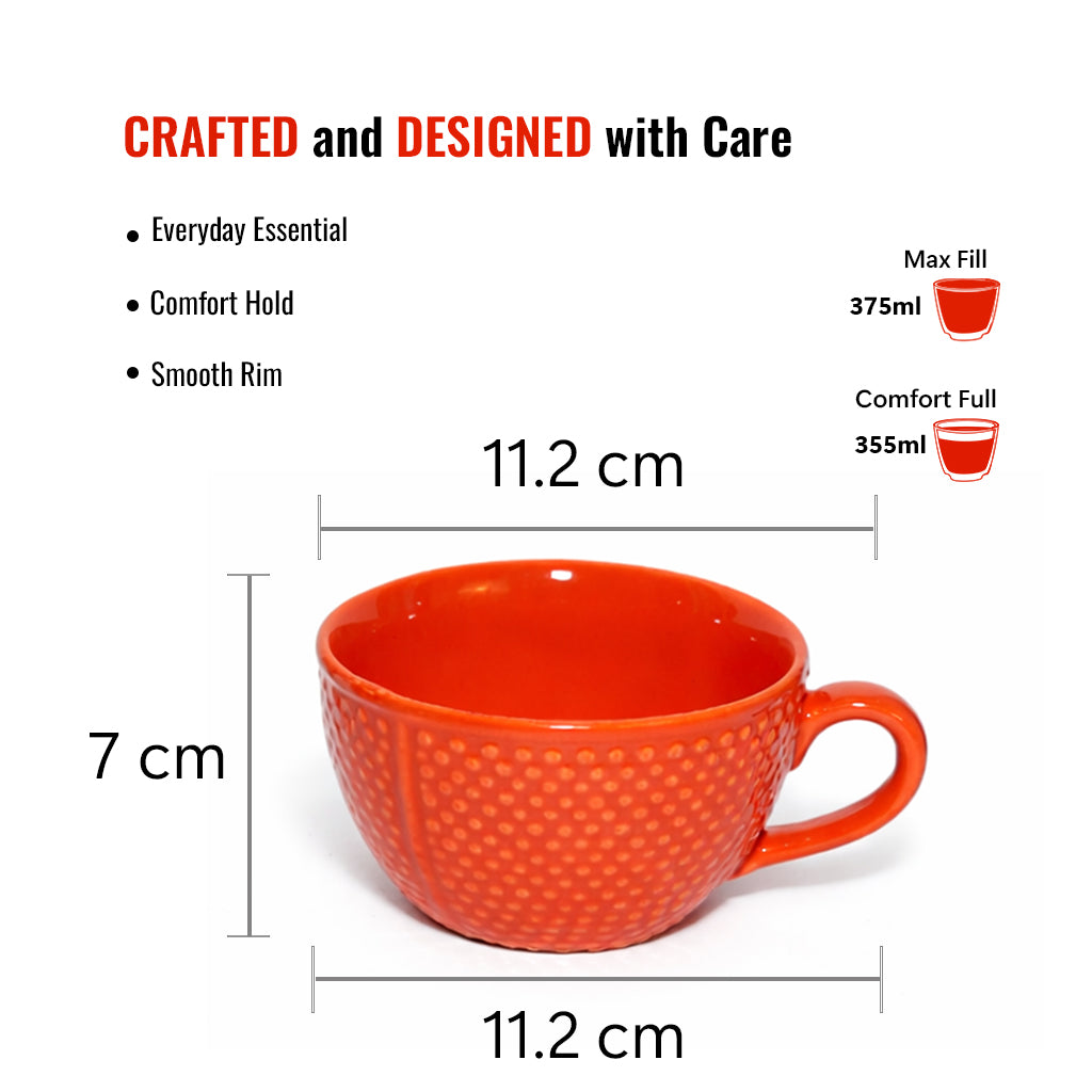 Soup Bowls with Spoons Sets | 350 ml