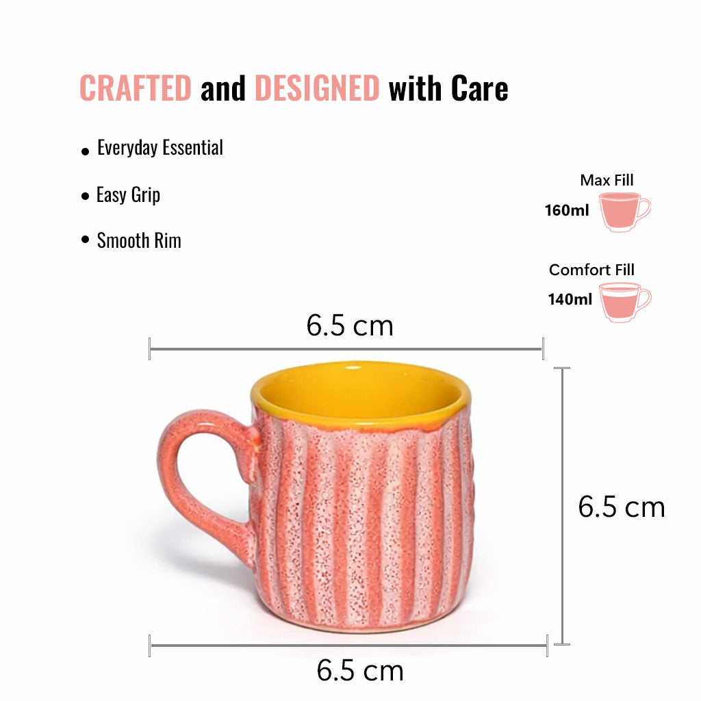Tea Cups Set of 6 | 160 ml