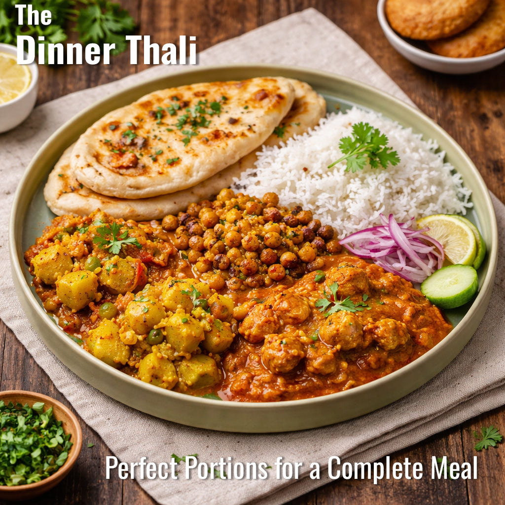 Dinner Thali / Plate | Porcelain