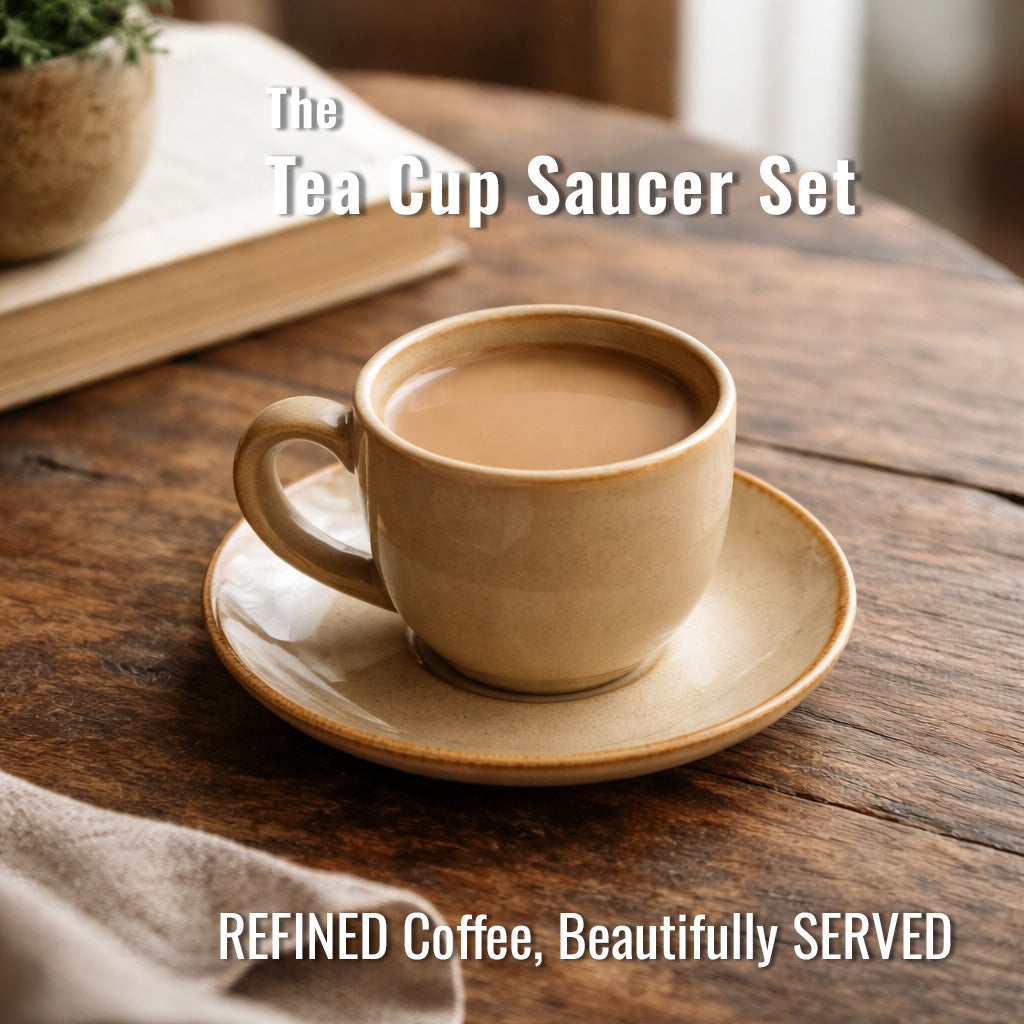 Coffee Mug Saucer Set | Bagie | 200 ml