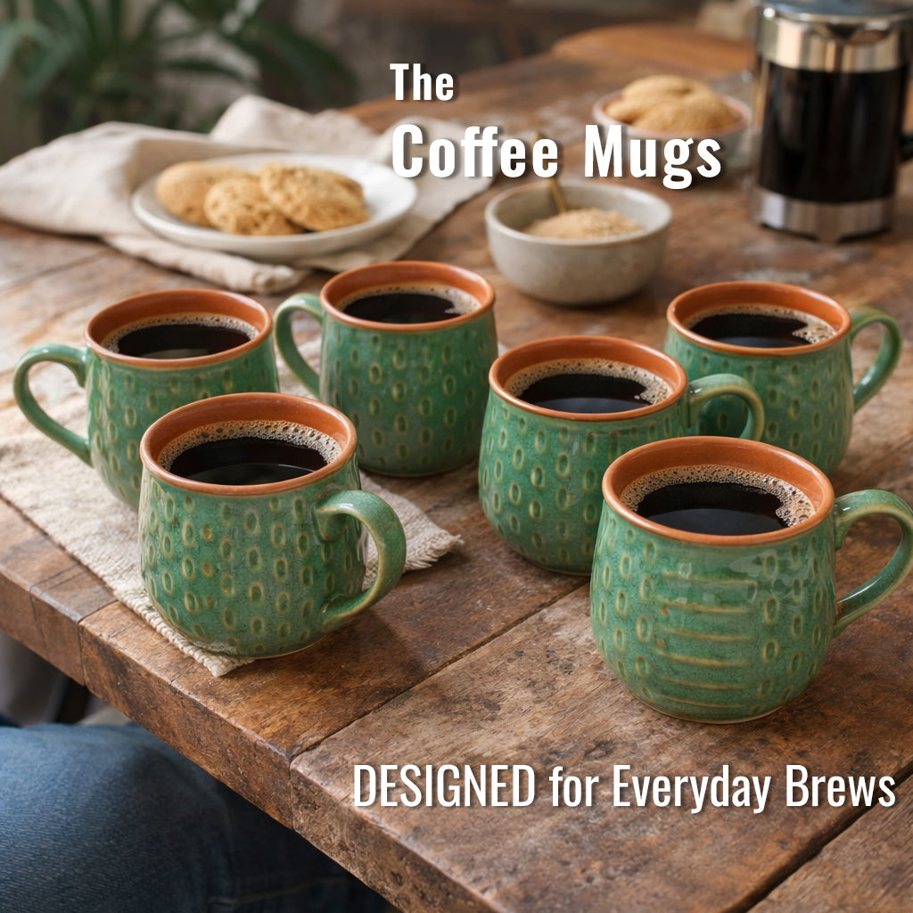 Coffee Mugs Set of 6 | 250 ml