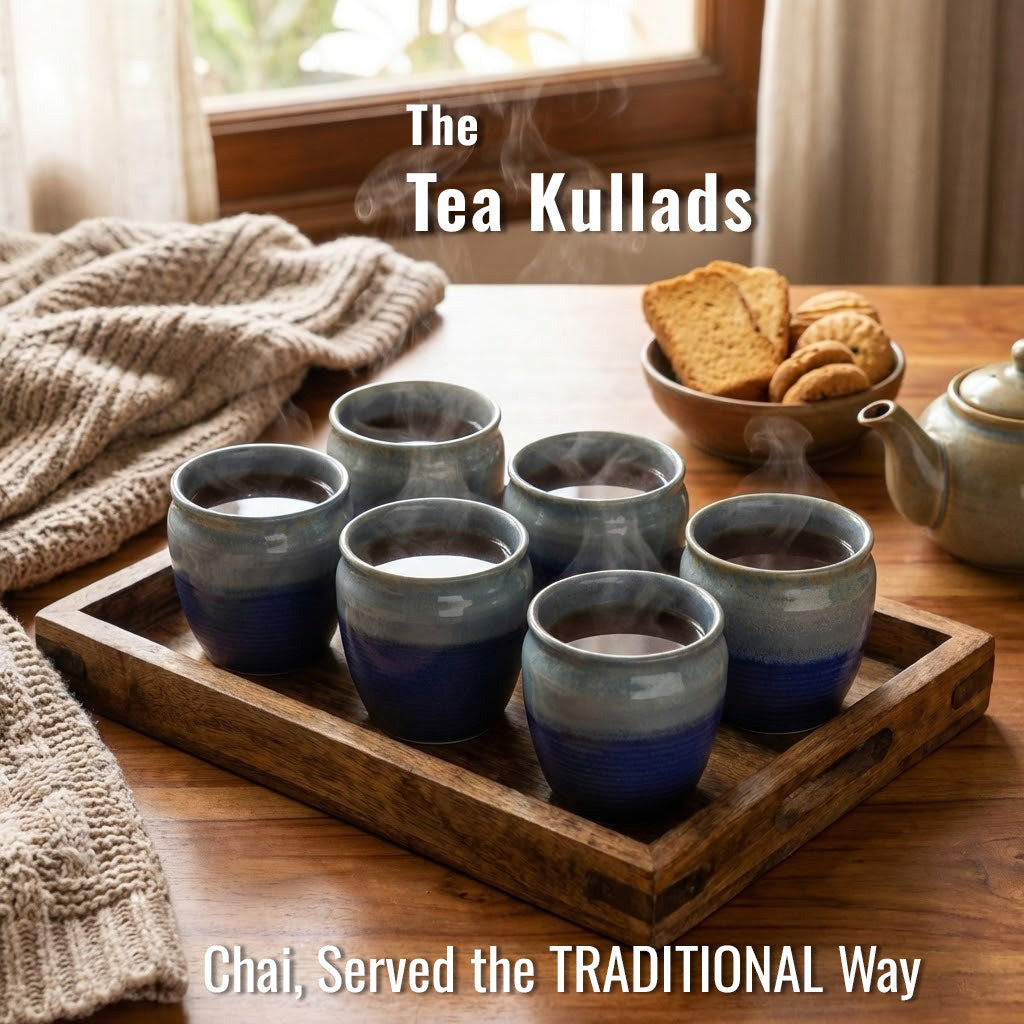 Tea Kullads Set of 6 | 220 ml