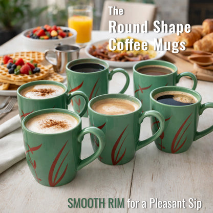 Coffee Mugs Set of 6 | 250 ml
