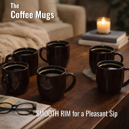 Coffee Mugs Set of 6 | 220ml