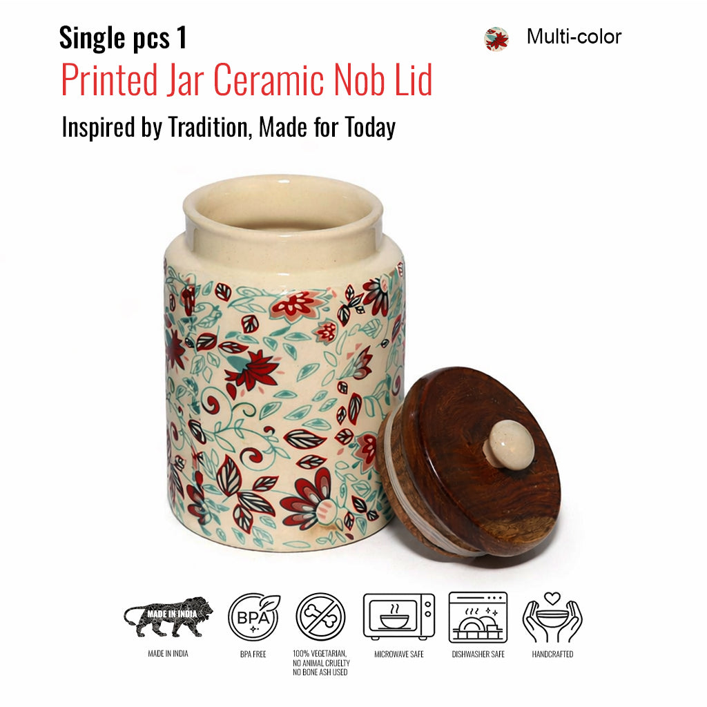 Storage Jar | Multicolor  900 ml