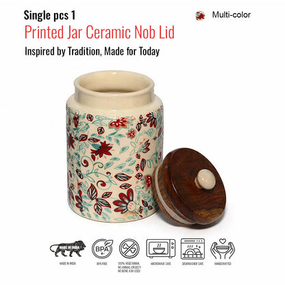 Storage Jar | Multicolor  900 ml