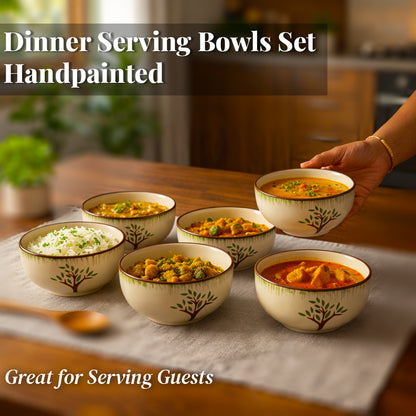 Dinner Serving Bowl Sets | Multicolour | 400ml