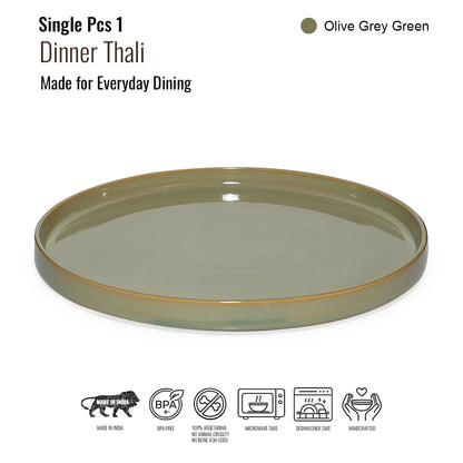 Dinner Thali / Plate | Porcelain