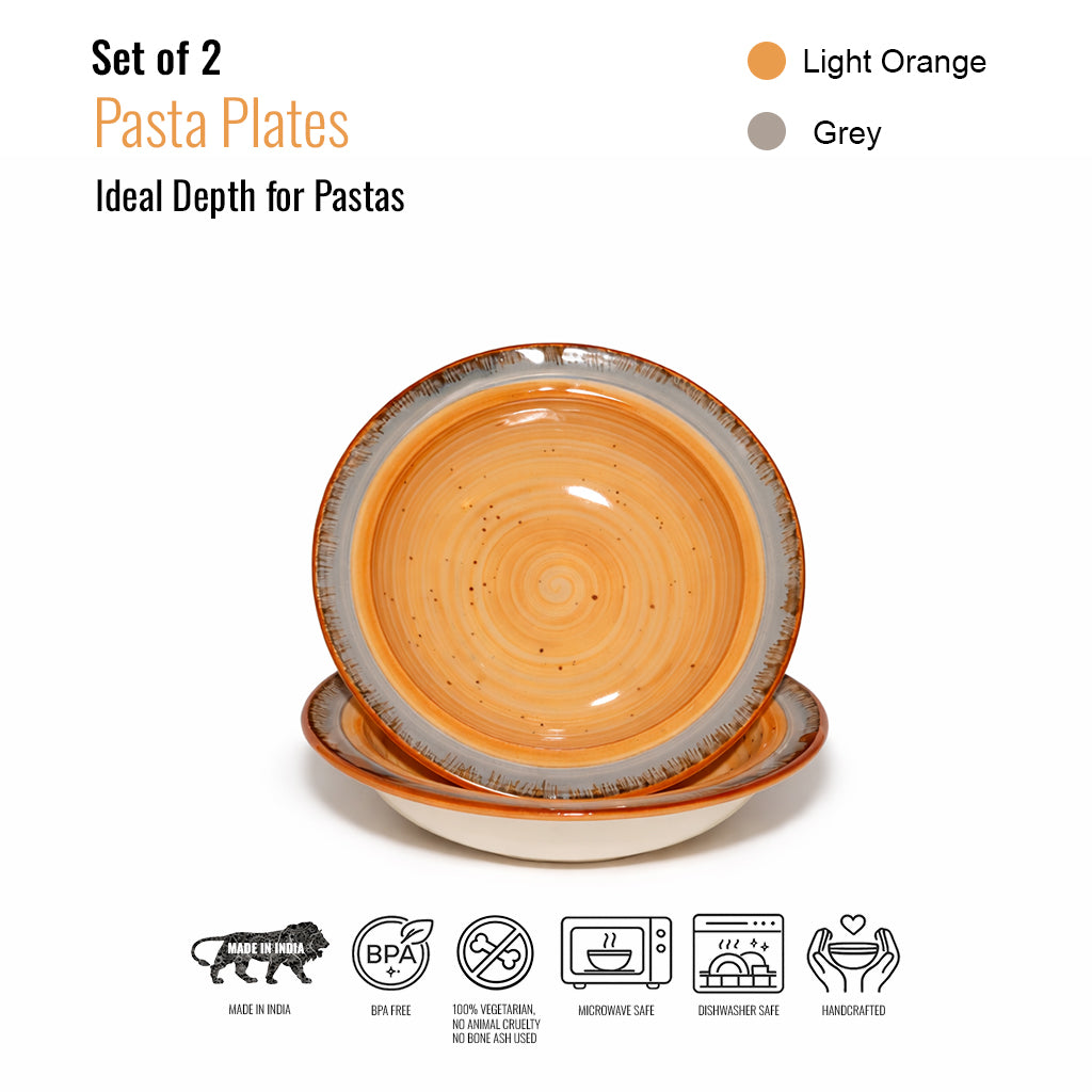 Pasta Plate Set of 2 |325 ml each