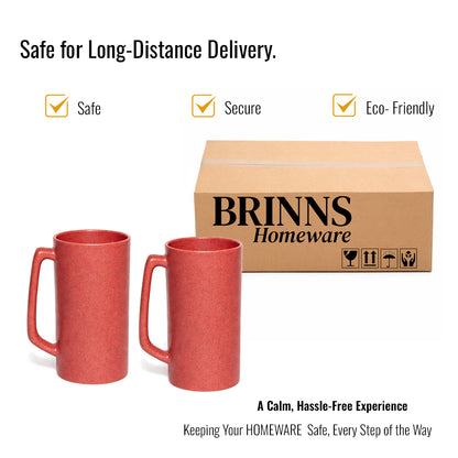 Beer Mugs Set of 2| 500 ml