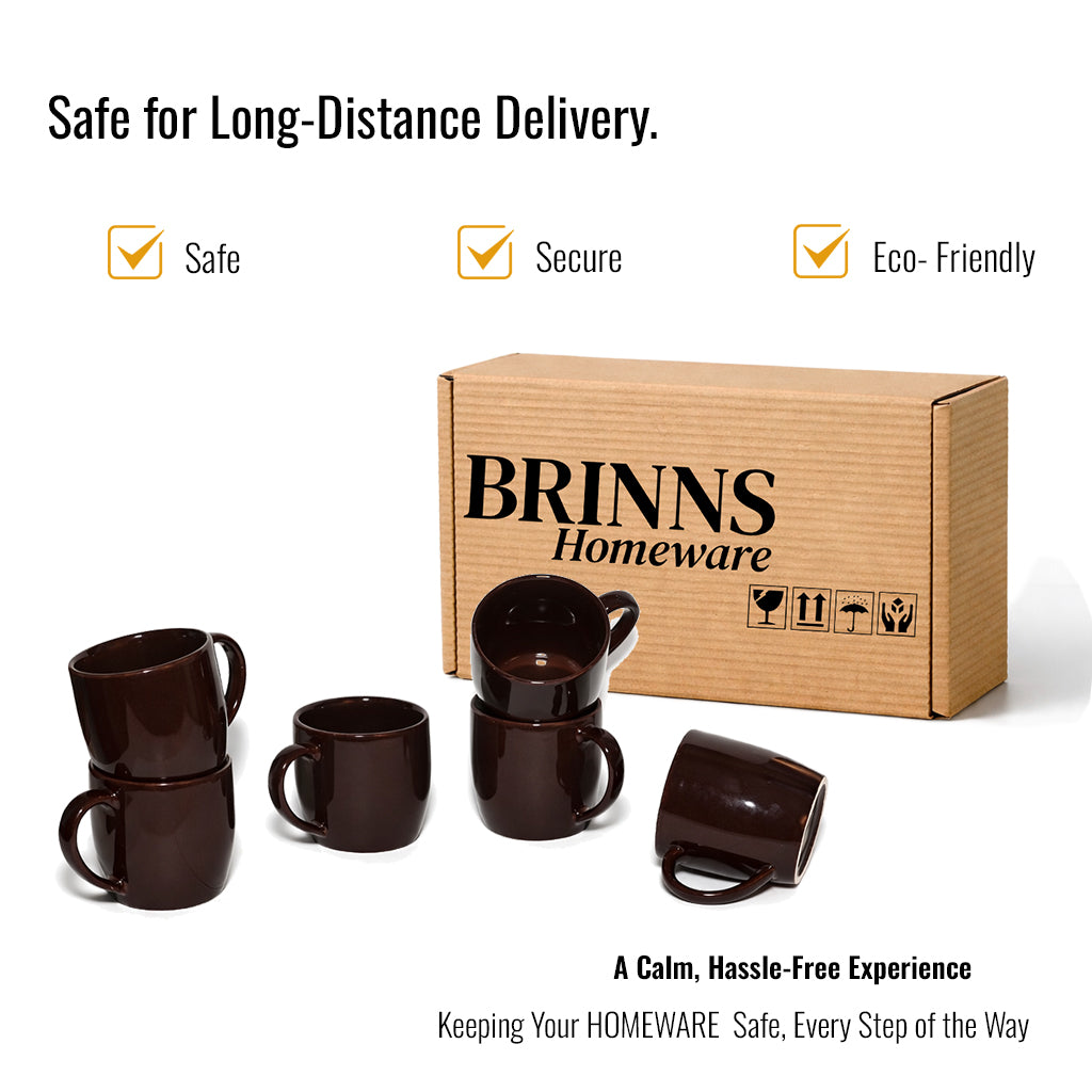 Coffee Mugs Set of 6 | 220ml
